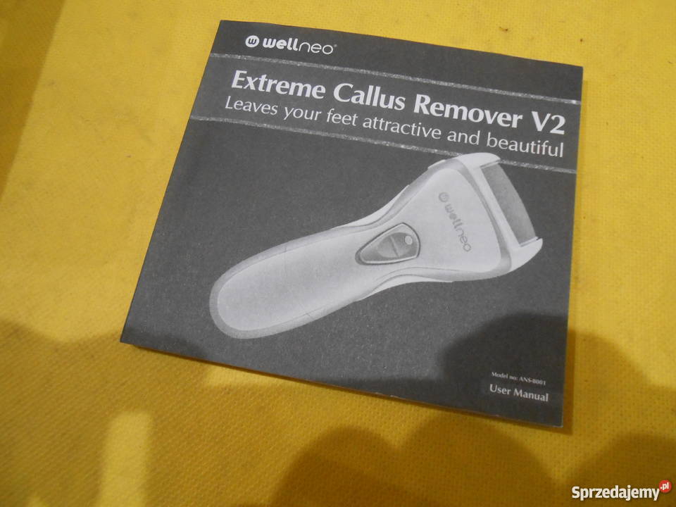 Elektryczny pilnik do stóp Wellneo NOWY Katowice