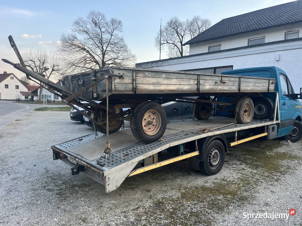 Przyczepa Wozik Niemiecki nieuszkodzony Zamość