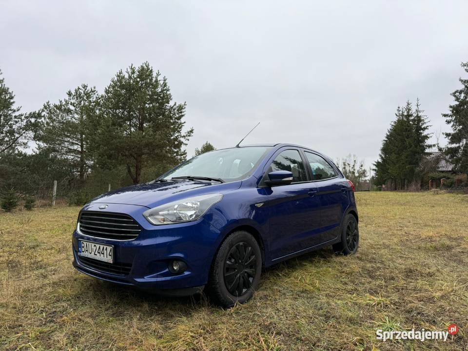 Ford KA Jeden Właściciel niski przebieg welurowa tapicerka Augustów sprzedam