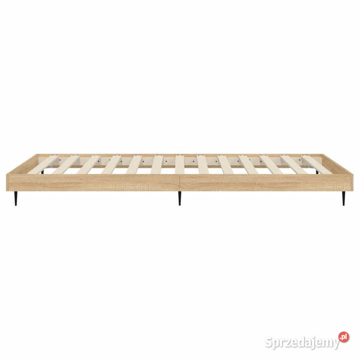 Łóżko bez materaca dąb sonoma 90x190 WM832304 Łóżka Warszawa sprzedam