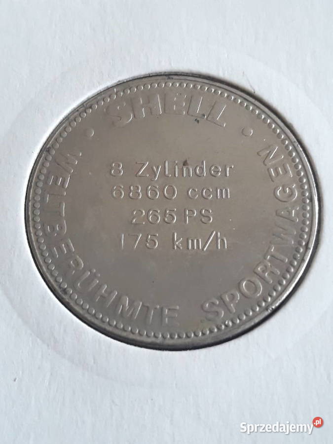 Żeton Shella Duesenberg J 1928 r Konin