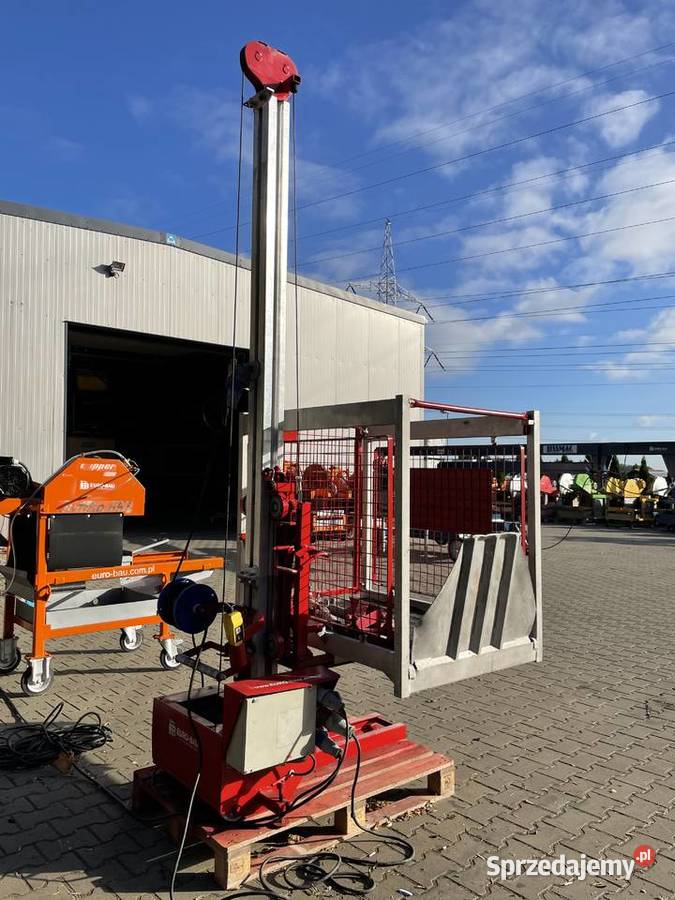 Winda budowlana wyciąg Steinweg Superlift 200 wielkopolskie Ślesin