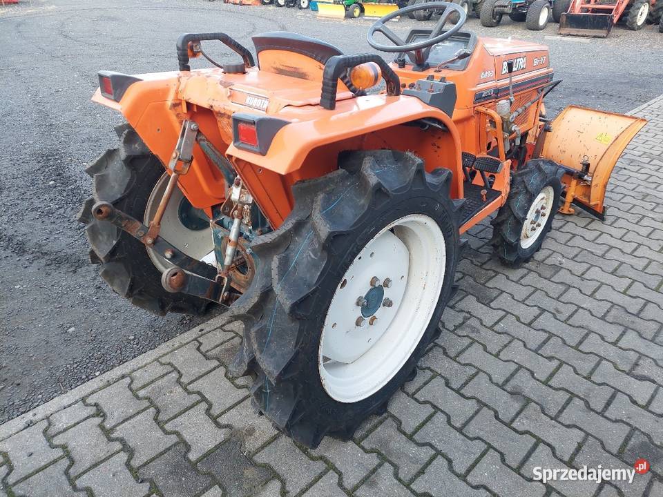 Ciągnik ogrodniczy Kubota Bulltra B117 4x4 Kubota Łubowo