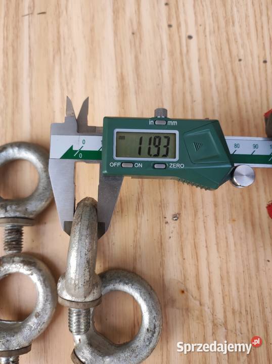 ucha do podnoszenia śruby z uchem DIN 580 Gwint Pozostałe łódzkie Radomsko