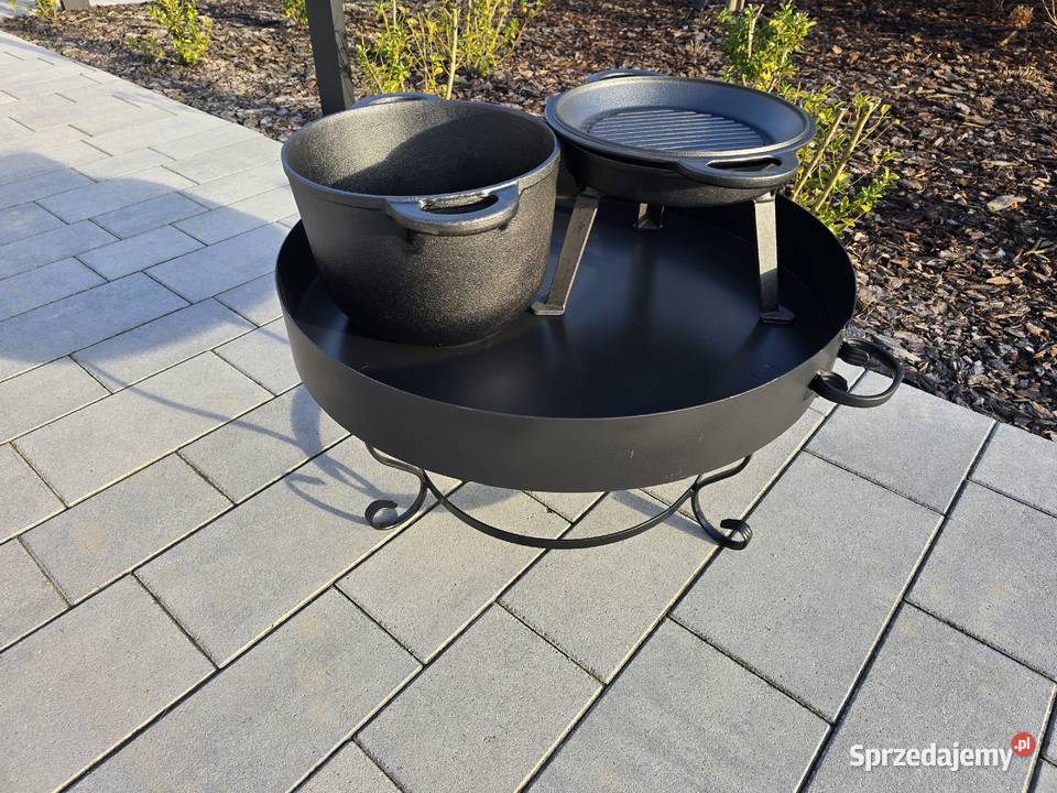 Kociolek zeliwny 8 litrów 3w1 Piaseczno