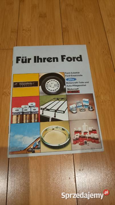 Ford prospekt dodatki gadżety do auta Pabianice