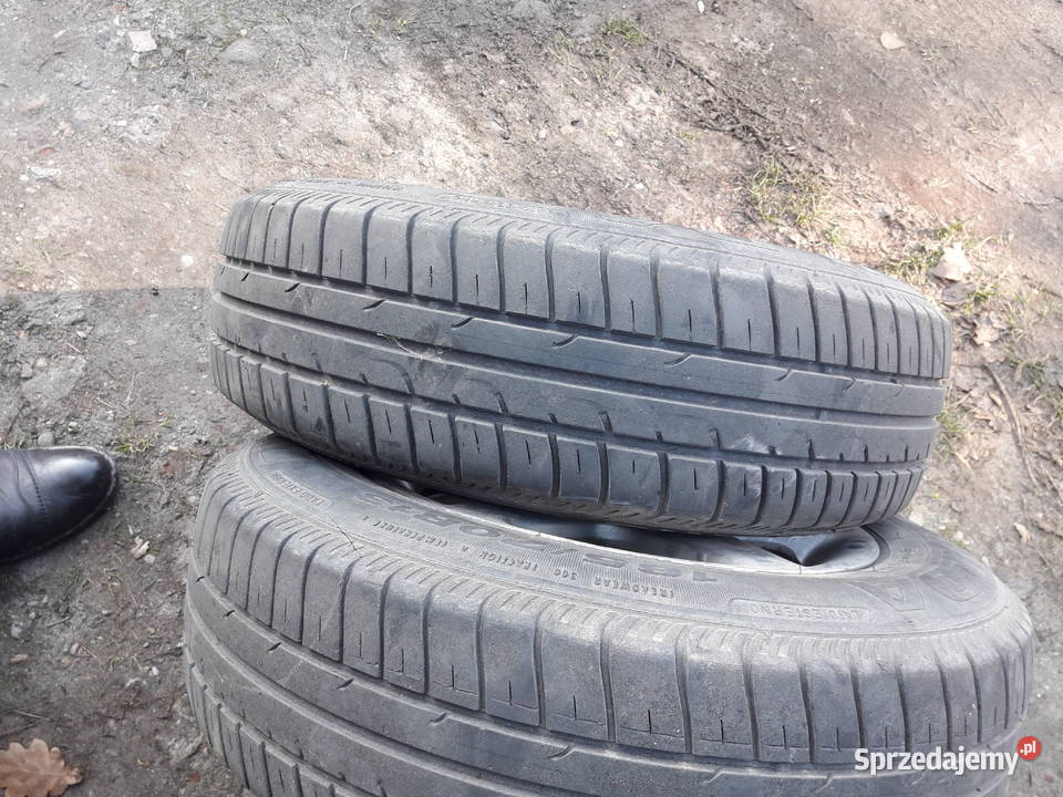 Opony 2 4 Sztuki osobno razem felgi Aluminiowe Średnica 13" Warszawa sprzedam