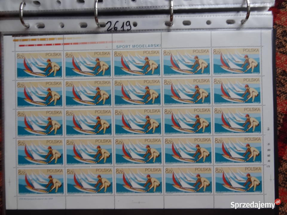 Znaczki pocztowe Polska Fi 26142619 Ark Jarosław