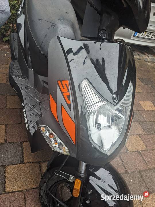 Skuter Kymco na kartę rowerową dowód