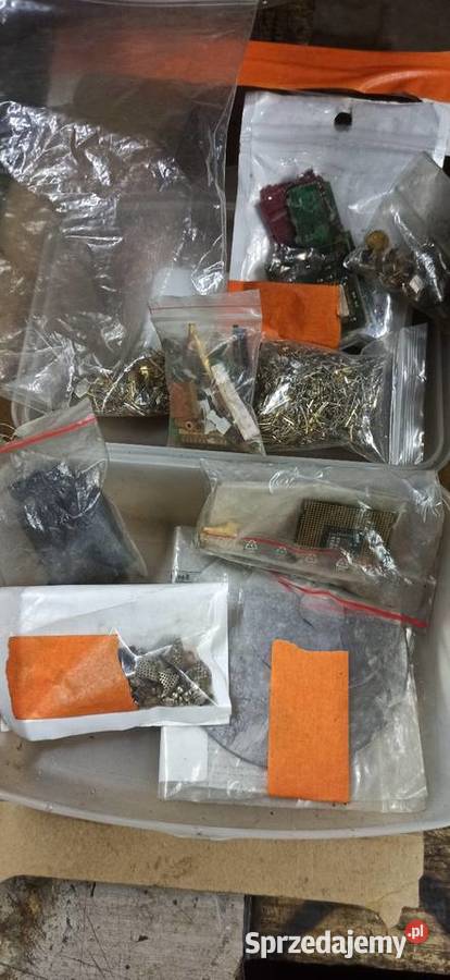 Układy scalone piny z procesorów ram itp opolskie Biała