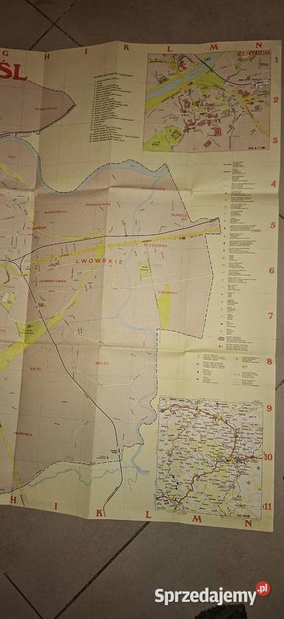 Przemyśl Plan miasta 1989 Niski nakład wyd 1 wielkopolskie Łęczyca sprzedam