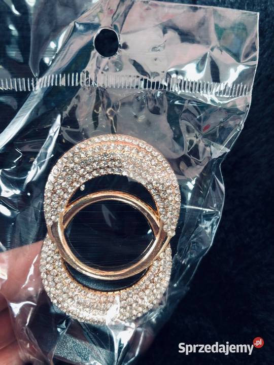 Stylowy OZDOBNY biżuteryjny Pasek Damskicienki łódzkie Wieluń