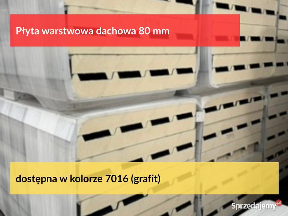 Najlepsza płyta warstwowa dachowa 80mm z Puszczykowo