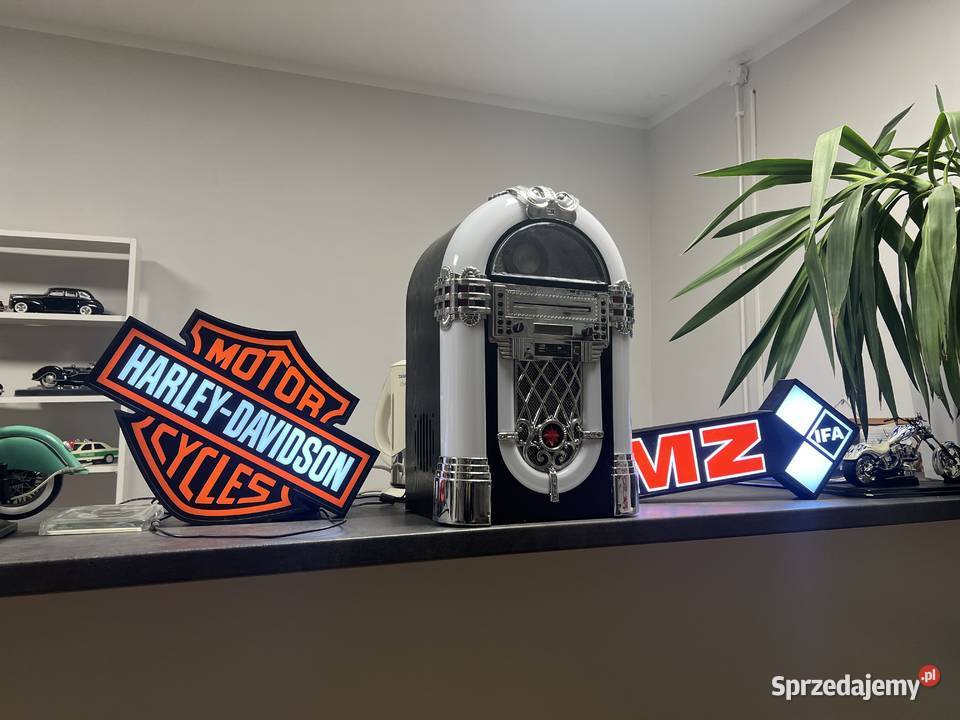 Logo MZ ETZ podświetlenie led wymiary 50 x 23 x Nowa Dęba