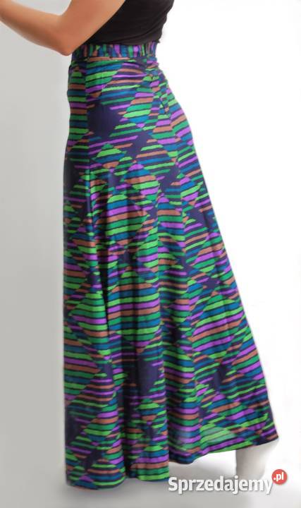 Spódnica vintage jersey Deha of Sweden 70