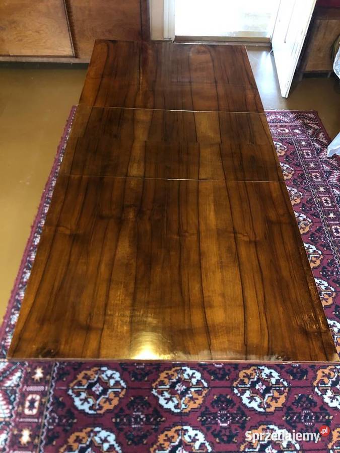 Rozkładany stół patyczak do jadalni z okresu PRL małopolskie Kalwaria Zebrzydowska sprzedam