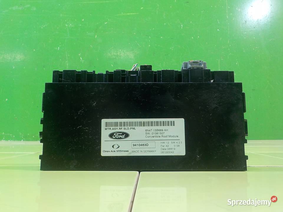 FORD FOCUS MK2 LIFT CC CABRIO 20 B 09r sterownik Suków