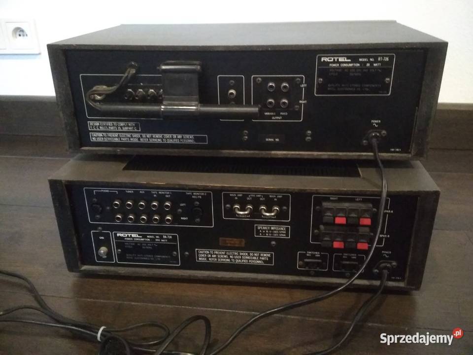wzmacniacz Rotel ra 714 tuner małopolskie Kraków sprzedam