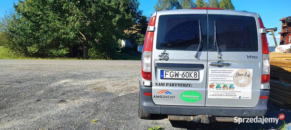 Mercedes benz Vito 8 osobowy poduszka powietrzna lubuskie Jeżyki