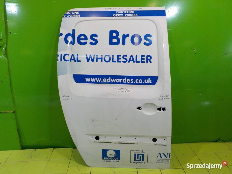 MERCEDES CITAN 16r VAN drzwi przesuwne prawe Drzwi sprzedam