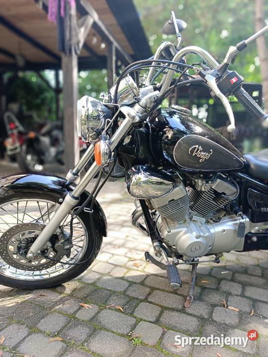 Virago 125 1997 przebieg 17000 kask nieuszkodzony Kraków