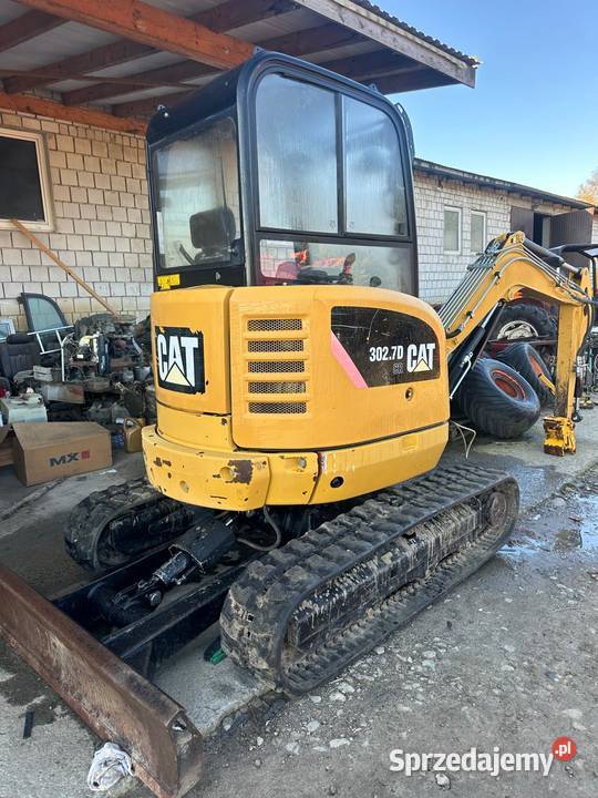 Minikoparka Gąsienicowa CAT Caterpillar 3027D CR Tymowa