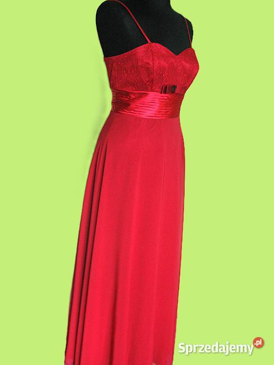 Sukienka szyfon i błysk 38 M biust 84 Koktajlowa mazowieckie Siedlce