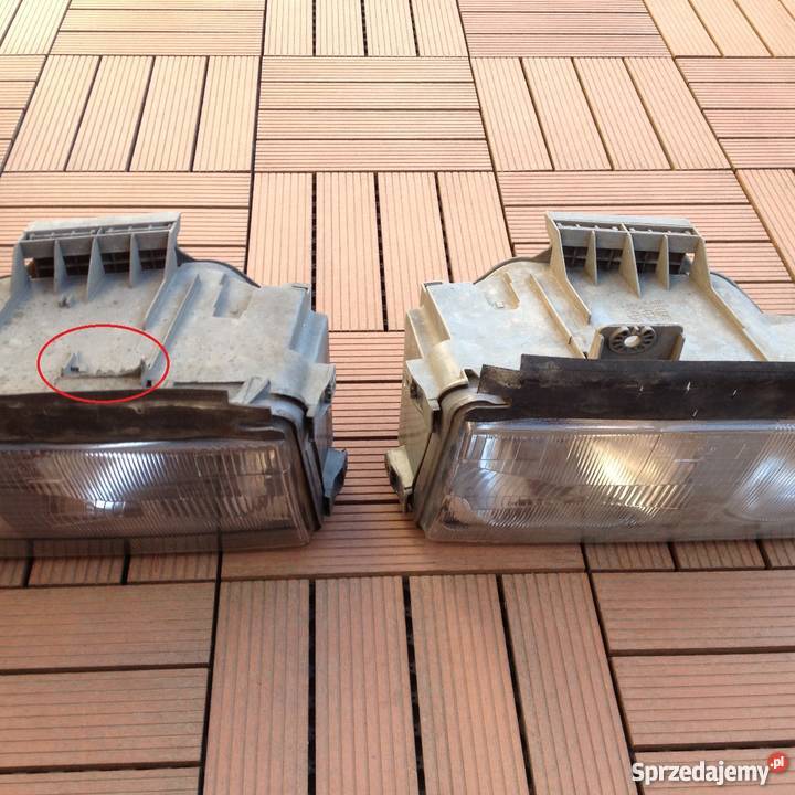 MERCEDES W124 lampy przednie prawa i lewa Hella