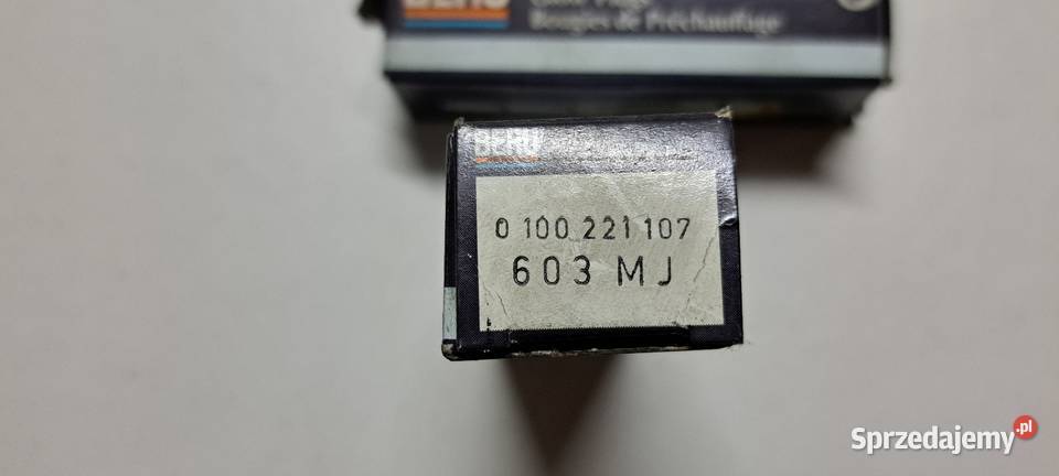 5x Świeca żarowa Beru 603 MJ 0100221107 Mercedes Świece pomorskie Luzino