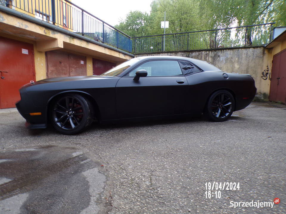 Dodge Challenger Czarny Mat Hemi 57 Lublin 371KM sprzedam