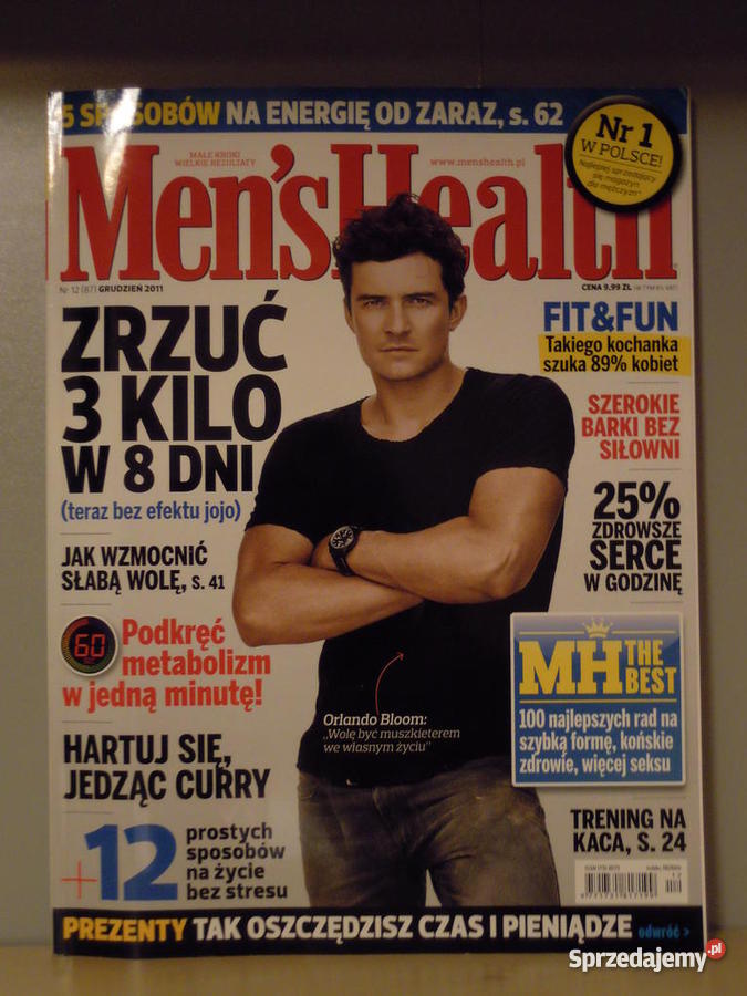 Mens Health archiwalne numery Czasopisma Łódź