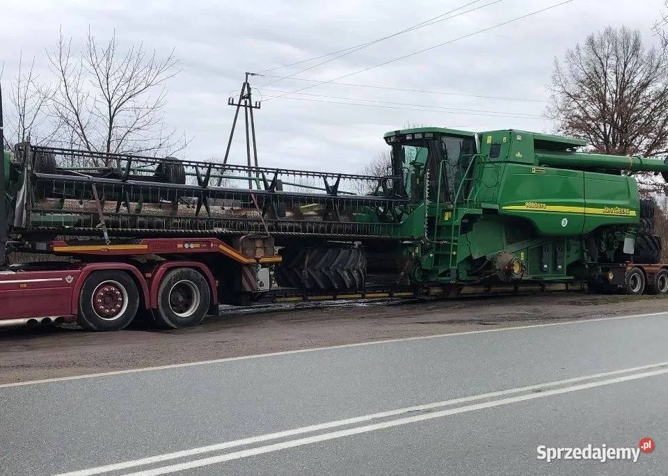 Transport kombajnów ciągników i maszyn