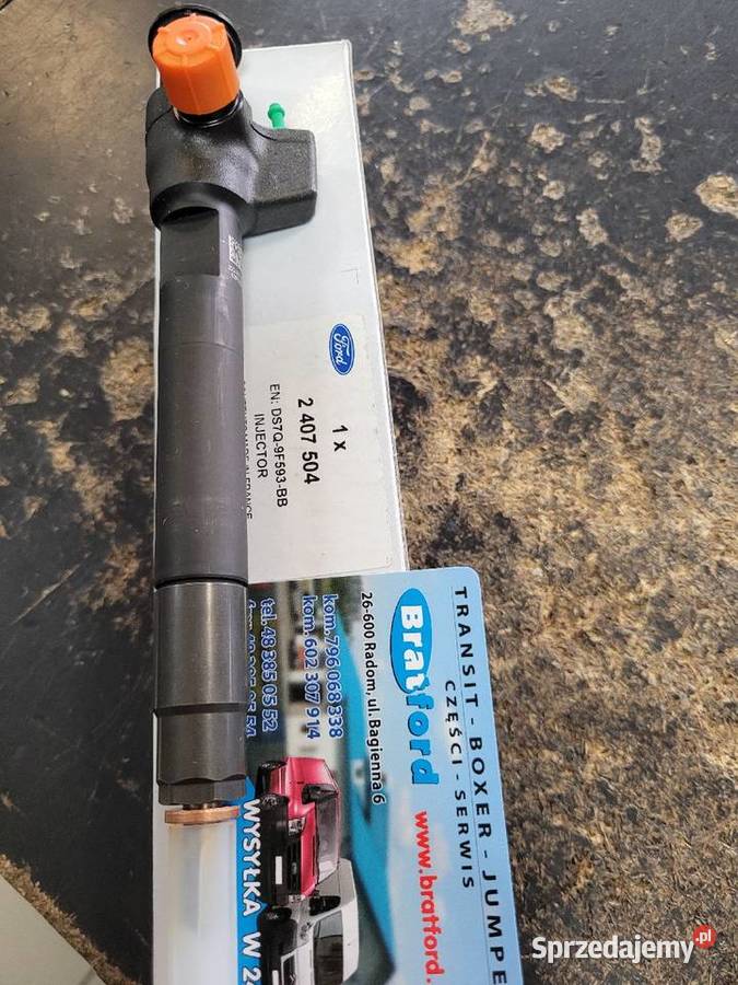 Wtryskiwacz Ford 2407504 DS7Q9F593BB 9674984080 dostawcze Radom
