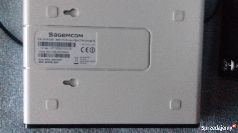 Modem WiFi Sagem Fast 2704 sprzedam