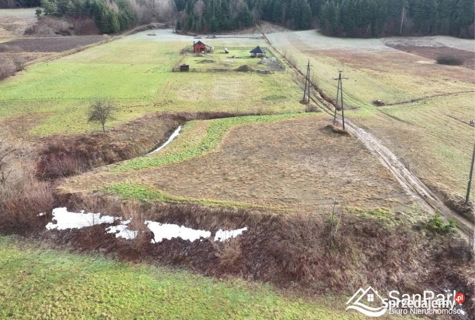 Grunt Zahoczewie 4006m2 podkarpackie