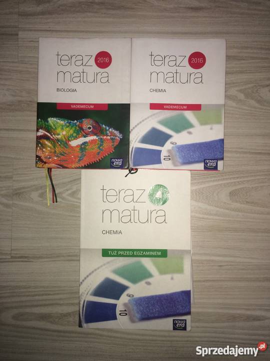 Książki do matury BIOLCHEM lekarski medycyna Wrocław sprzedam