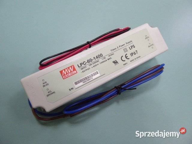 Zasilacz impulsowy MeanWell LPC601400 42V 14A Radom