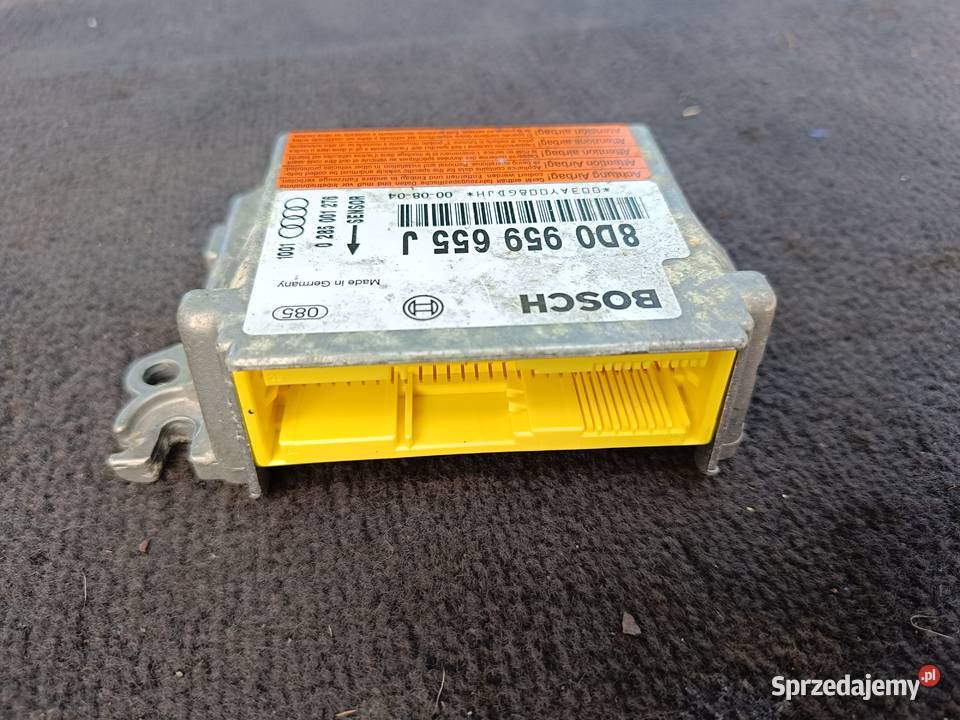 Sterownik Airbagu 8D0 959 655 J Bosch Audi A4 B5 osobowe Myszków