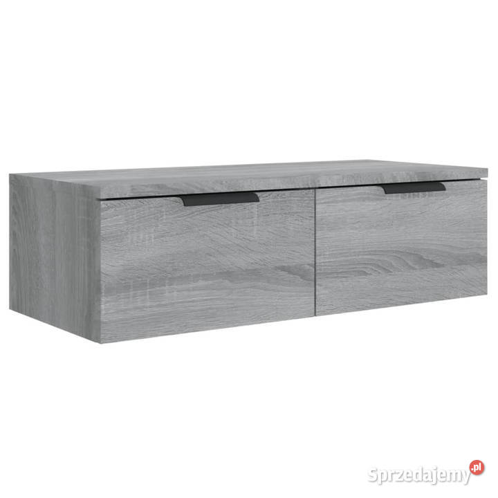 Szafki wiszące 2 szary dąb sonoma 68x30x20 Półki mazowieckie Warszawa