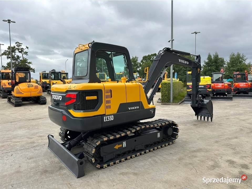Koparka gąsienicowa Volvo EC55D 2017r nie Lublin