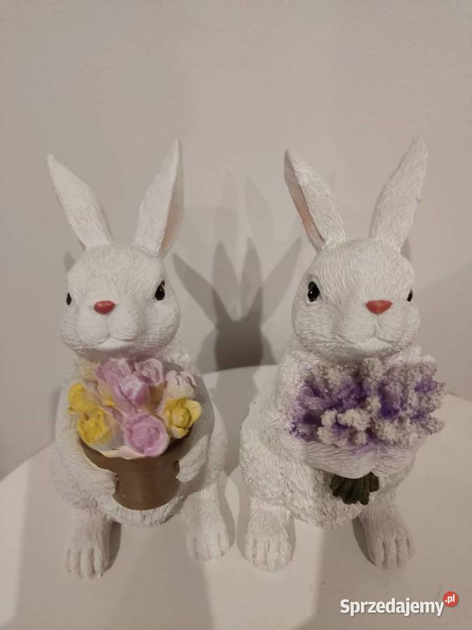 Zajączki Wielkanocne z polizywiy Dębica sprzedam