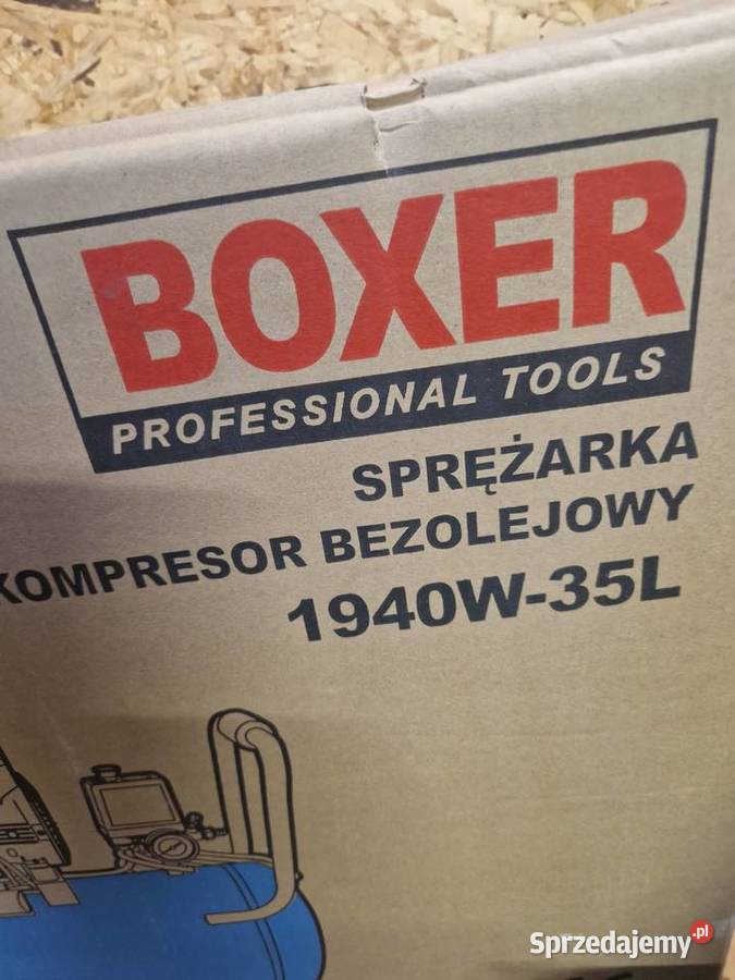Kompresor POWIETRZA bezolejowy Boxer 35L 8 bar wielkopolskie Głogowa