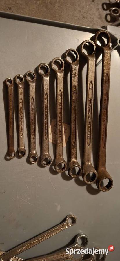 Klucze oczkowe odgięte Selected Special Steel Baranowo sprzedam