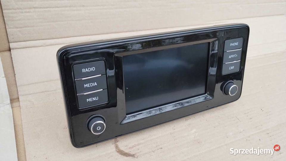 Radio Ekran Wyświetlacz Lcd Mib3 Skoda Scala Części samochodowe