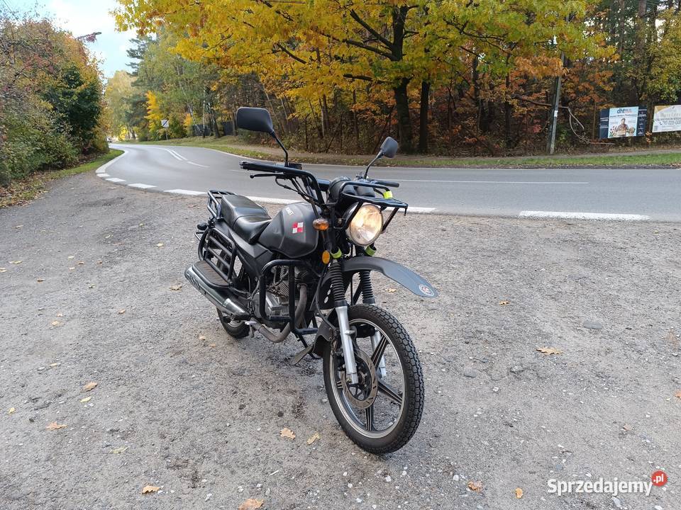 Sprzedam motocykl Romet ADV150 doinwestowany bagażnik Romet Warszawa