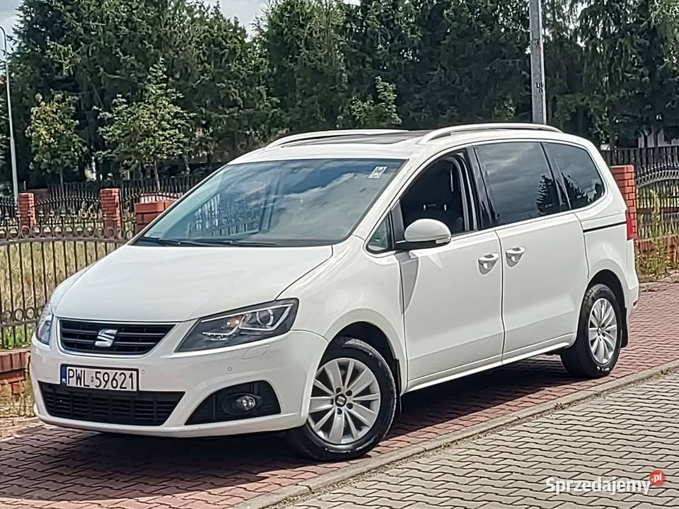 SEAT ALHAMBRA 7 MIEJSC nieuszkodzony Alhambra Leszno