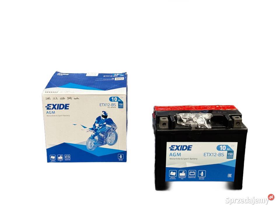 Akumulator EXIDE 12V 10Ah 150A L ETX12BS sprzedam