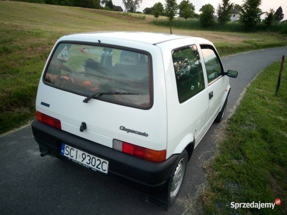 Fiat Cinquecento konesera starszych samochodów Skoczów