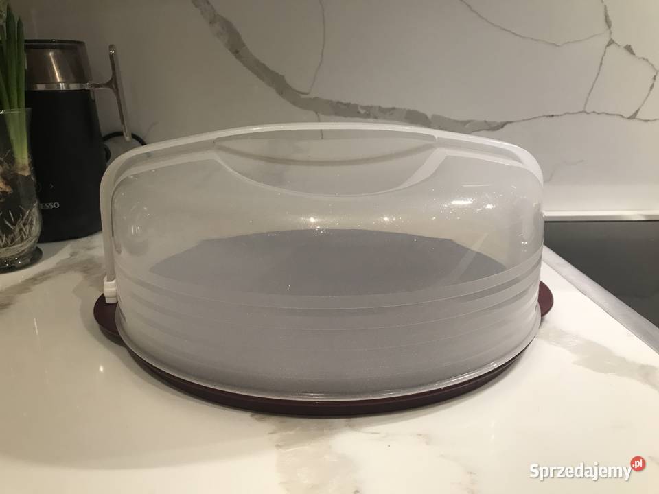 Tupperware plastikowy pojemnik na ciasto i tort Piła