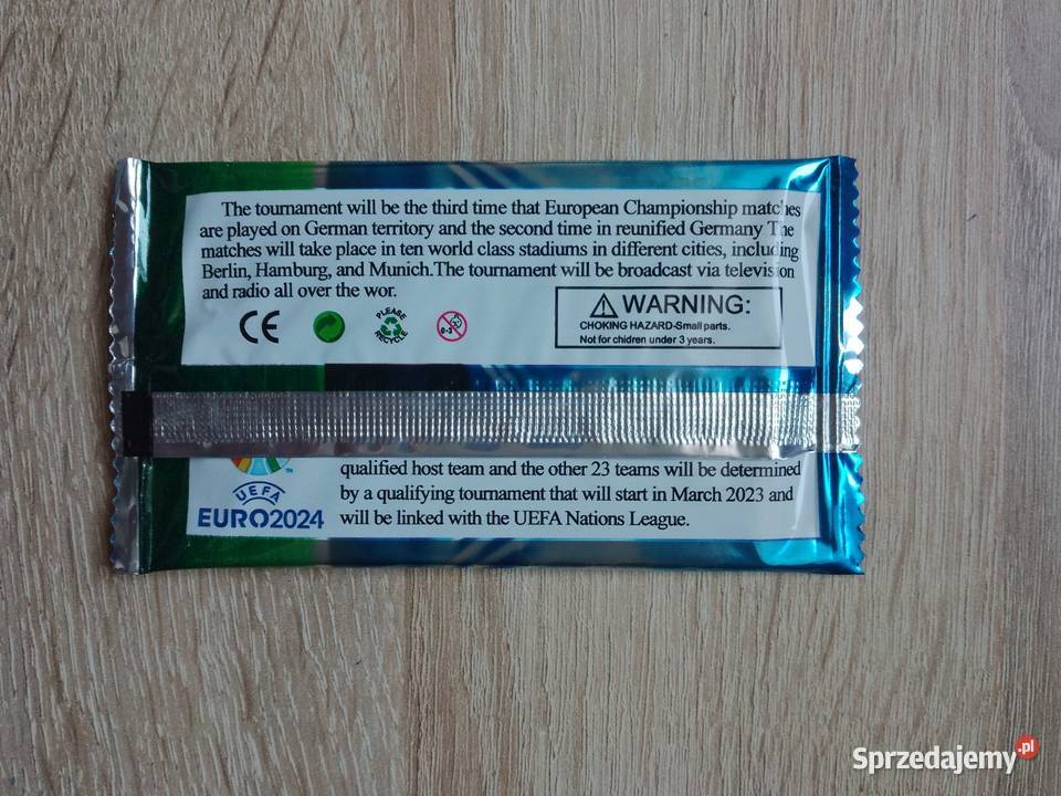 Karty piłkarskie Euro 2024 małopolskie sprzedam